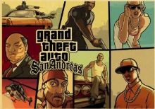 Plakát Grand Theft Auto San Andreas (b) (nový)