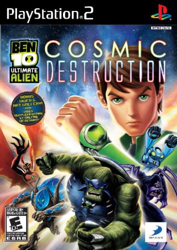 PS2 Ben 10 Ultimate Alien Cosmic Destruction