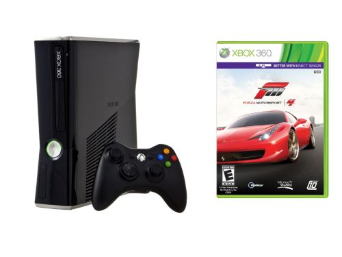 Xbox 360 Slim 250GB + Forza Motorsport 4 (CZ) (nové)