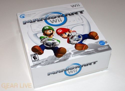 Nintendo Wii Mario Kart Set