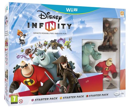 Nintendo Wii U Disney Infinity Starter Pack 1.0