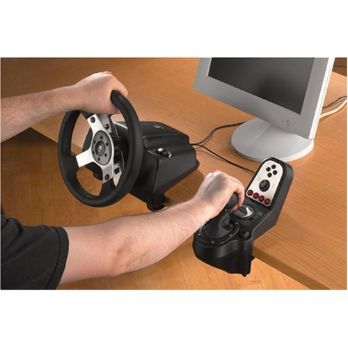 Logitech G25 Racing Wheel PC + PS2/PS3 Lenkrad: : Games