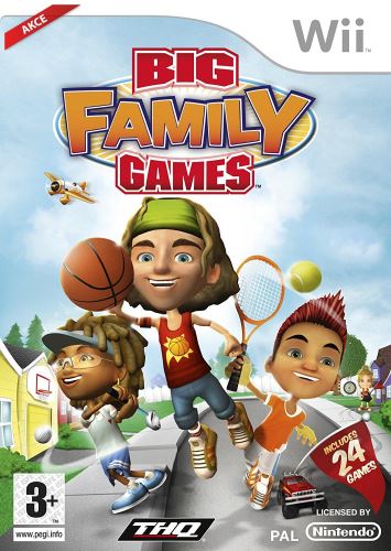 Nintendo Wii Big Family Games