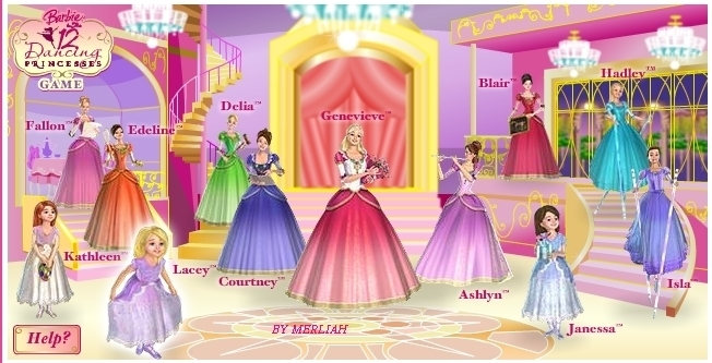 Barbie Ps2 In The 12 Dancing Princesses Patch Meninas