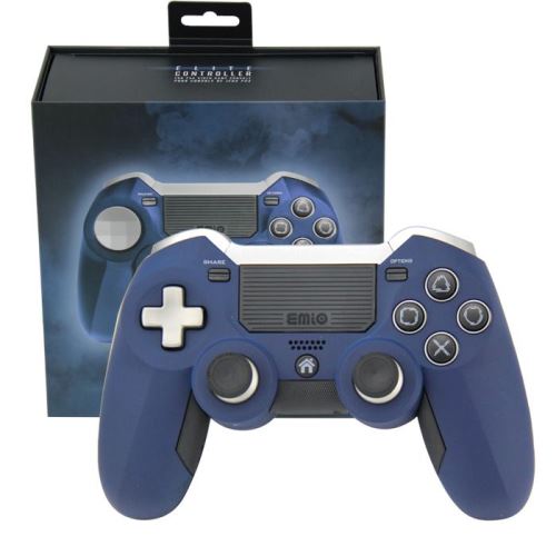[PS4|PC] Bezdrátový Ovladač Sades Elite - modrý (estetické vady)