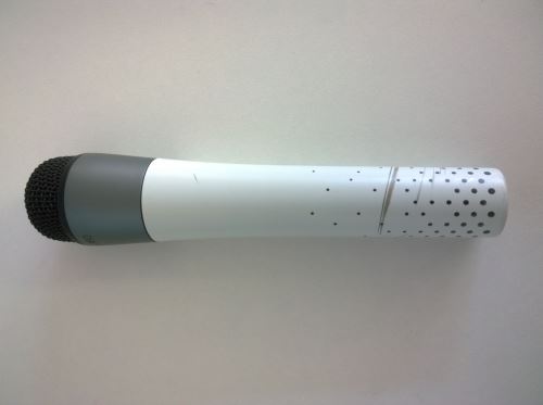 [Xbox 360] Bezdrátový Mikrofon - bílý (estetická vada)