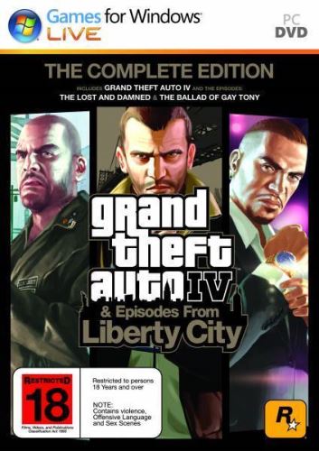 PC GTA 4 Grand Theft Auto IV The Complete Edition