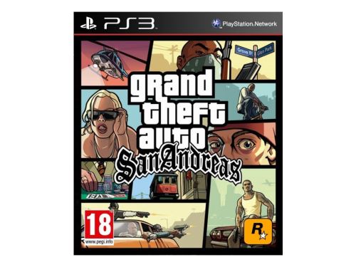 PS3 GTA San Andreas Grand Theft Auto (bez obalu)