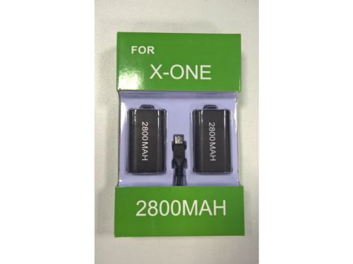 [Xbox One] 2x Akumulátor 2800mAh + USB kabel (nové)