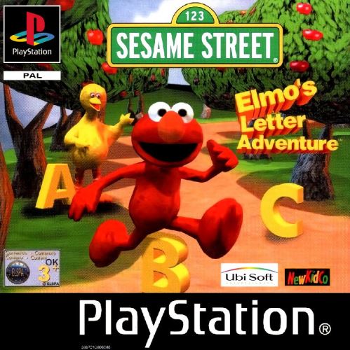 PSX PS1 Sesame Street: Elmo's Letter Adventure (2155)