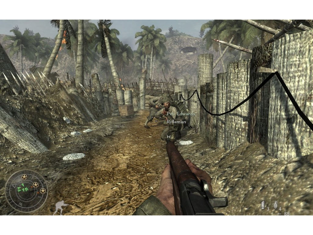 call of duty world at war final fronts ps2 multiplayer