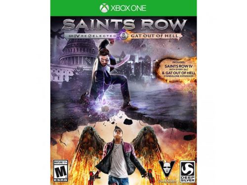 Xbox One Saints Row Re-Elected + Gat Out Of Hell (bez obalu)