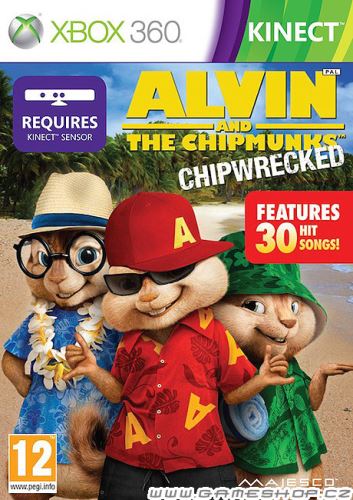 Xbox 360 Alvin and the Chipmunks: Chipwrecked (nová)