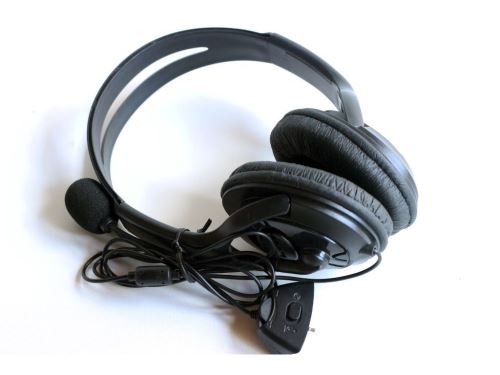 [Xbox 360] Sluchátka s mikrofonem Sensational XB3028 (černá)