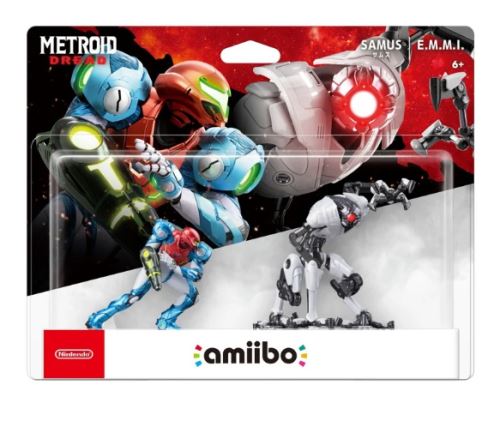 Figurka Nintendo Amiibo Samus and E.M.M.I. 2-Pack Set (nová)