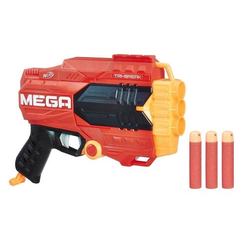 NERF - Mega Tri Break - Hrací Pistole (nová)