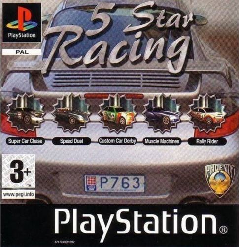 PSX PS1 5 Star Racing