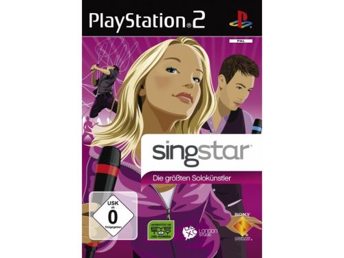 PS2 Singstar - Greatest Solo Singers (DE)