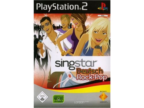 PS2 Singstar - Německý Pop-Rock (DE) (bez obalu)