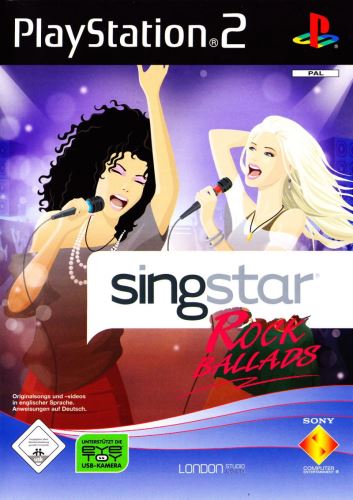 PS2 Singstar - Rocks Ballads