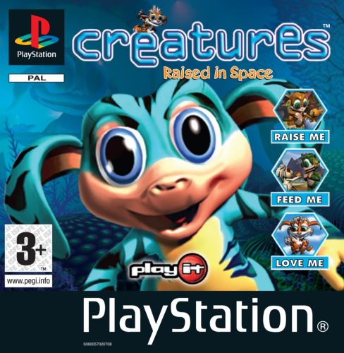 PSX PS1 Creatures Raised in Space