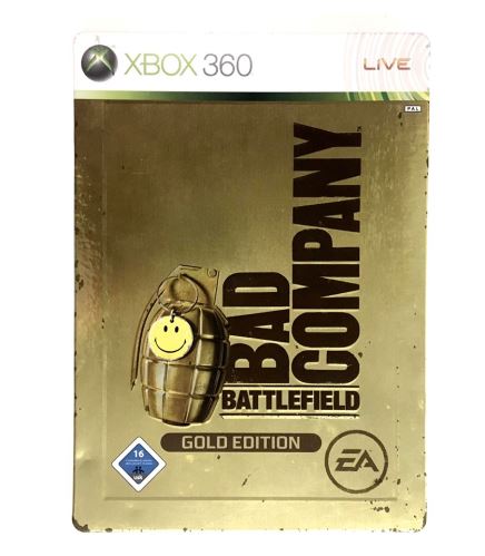 Steelbook - Xbox 360 Battlefield Bad Company (estetická vada)