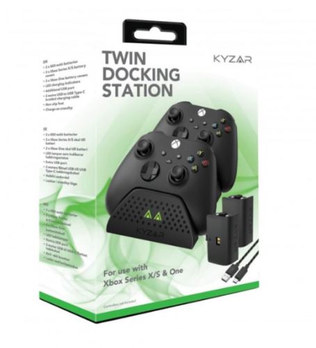 [Xbox One][XSX] Nabíjecí sada - Kyzar Twin Docking Station (nový)