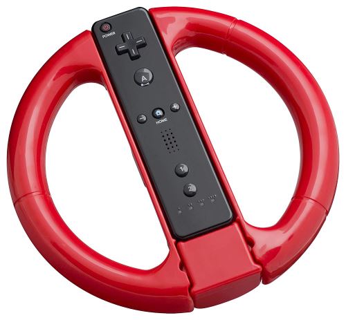 [Nintendo Wii] Bigben Wheel (červený)
