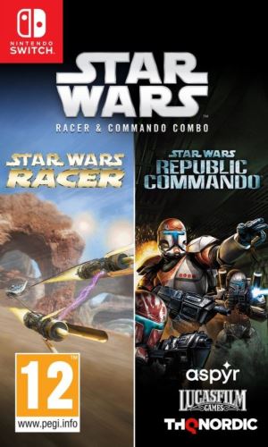 Nintendo Switch Star Wars Racer and Commando Combo (nová)