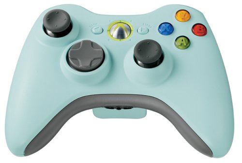 [Xbox 360] Bezdrátový Ovladač Microsoft - světle modrý