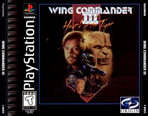 PSX PS1 Wing Commander 3: Heart of the Tiger