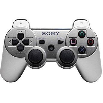 [PS3] Bezdrátový Ovladač Sony Dualshock - stříbrný