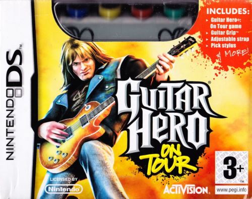Nintendo DS Guitar Hero On Tour (estetické vady)