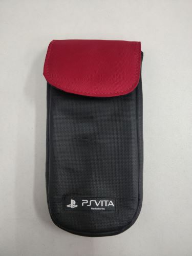 [PS Vita] 4Gamers kožené pouzdro - černočervené (estetické vady)