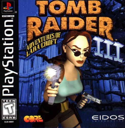 PSX PS1 Tomb Raider 3