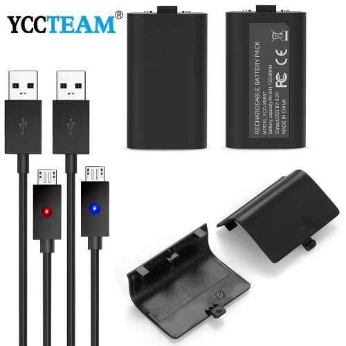[Xbox One] YCCTEAM Sada 2x akumulátor + 1x USB kabel (nové)