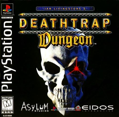 PSX PS1 Deathtrap Dungeon