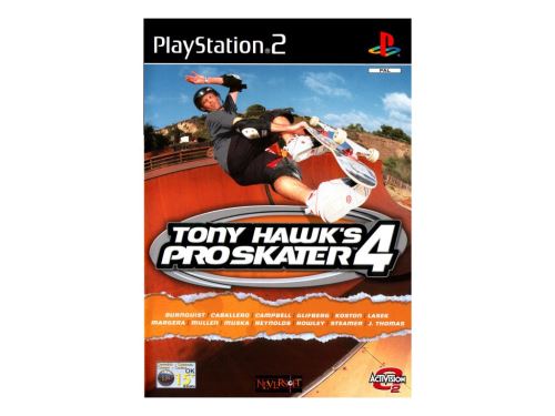 PS2 Tony Hawks Pro Skater 4