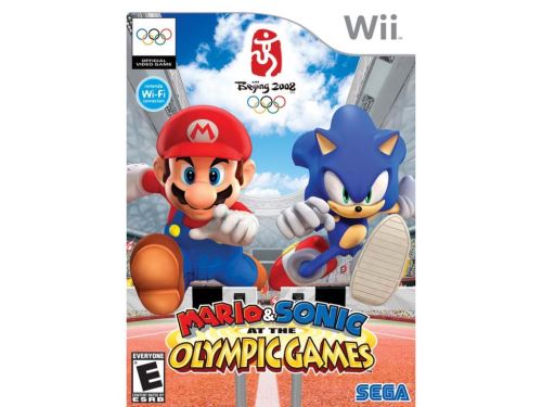 Nintendo Wii Mario & Sonic at the Olympic Games Beijing 2008 (Bez obalu)