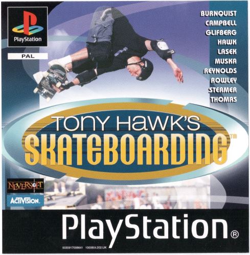 PSX PS1 Tony Hawk's Skateboarding