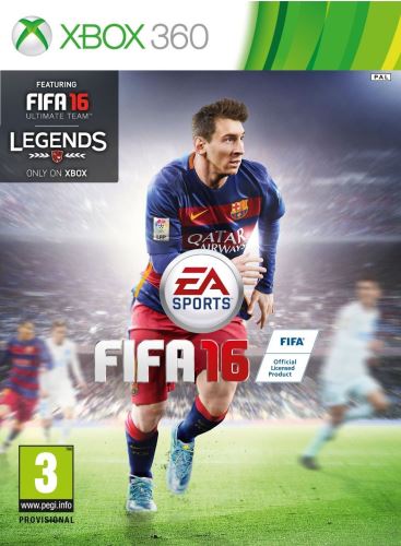 Xbox 360 FIFA 16 2016 (CZ)