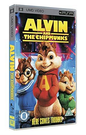PSP UMD Film Alvin And The Chipmunks