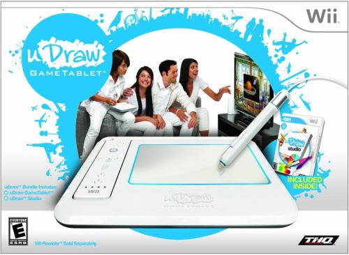 [Nintendo Wii] Udraw Tablet - bílý (estetická vada)