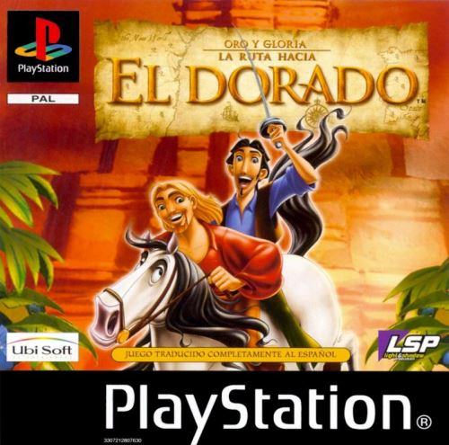 PSX PS1 Gold and Glory: The Road to El Dorado