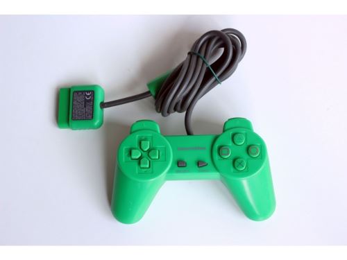 [PS1] Drátový Ovladač - zelený