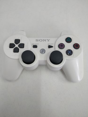 [PS3] Bezdrátový Ovladač Sony Dualshock - bílý (různé estetické vady)