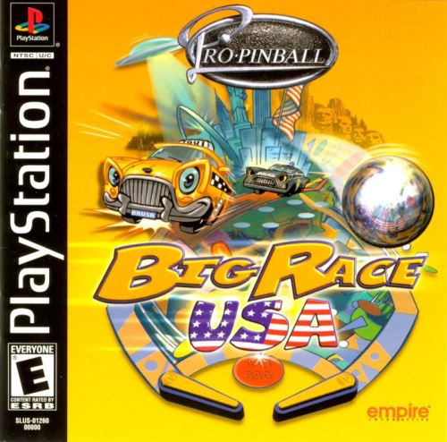 PSX PS1 Pro Pinball: Big Race USA