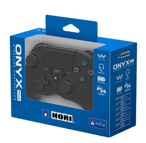 [PS4] Bezdrátový Ovladač HORI ONYX Plus - černý (Nový)