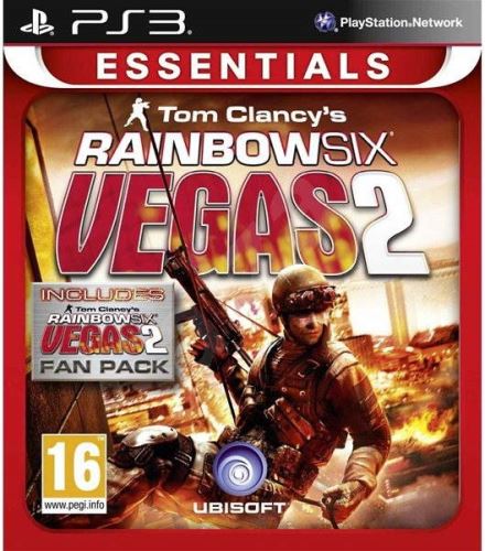 PS3 Tom Clancys Rainbow Six Vegas 2 + fan pack (nová)