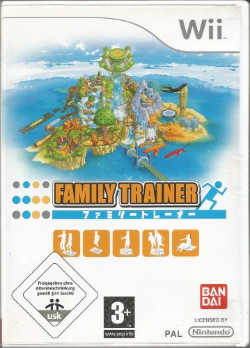 Nintendo Wii Family Trainer (pouze hra)